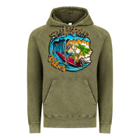 Vintage Olive Summer Vibes Vintage Hoodie - CowhideDigitalArt