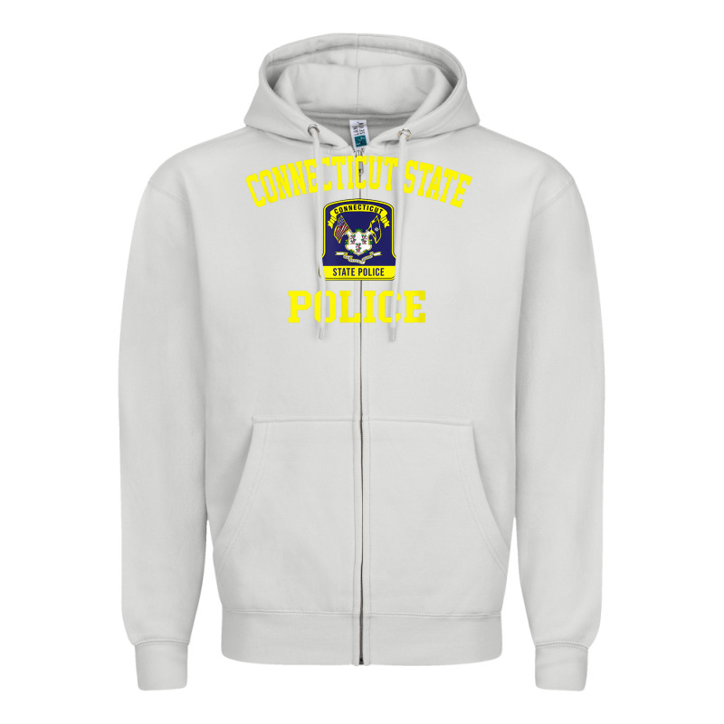 Connecticut State Police Zipper Hoodie by linhVisuals | Teevron
