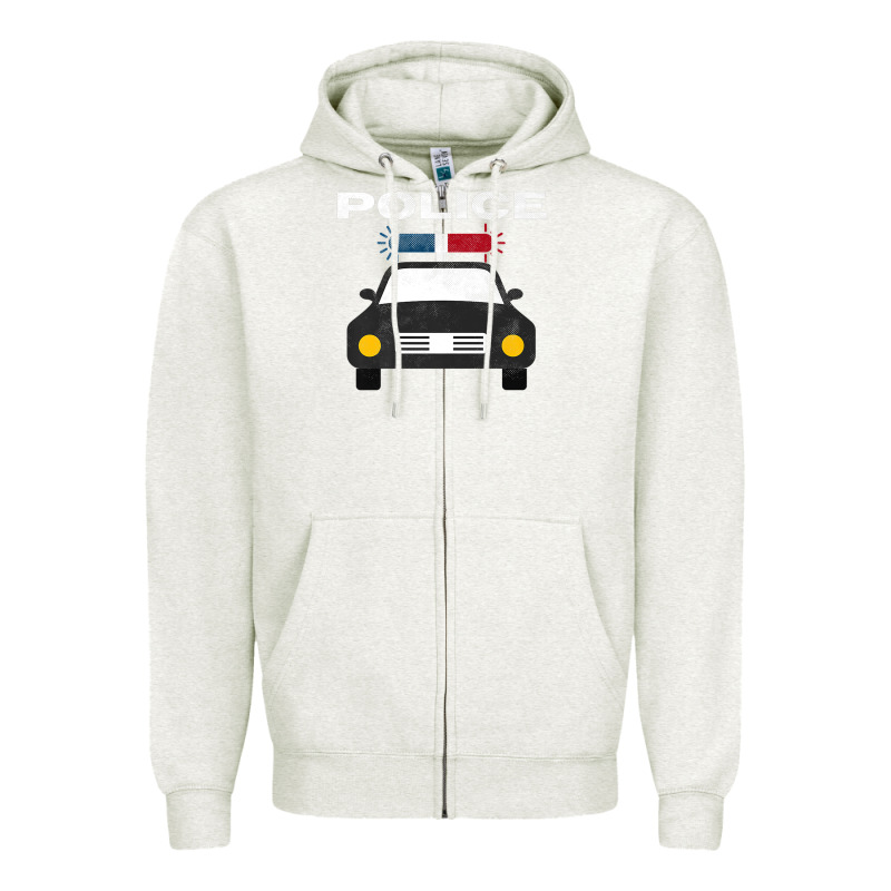 Cool Policeman Law Enforcement Deputy Kawaii Police Mobile Premium Zipper Hoodie by linhVisuals | Teevron