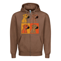 Chestnut rhodesian ridgeback t  shirt rhodesian ridgeback dog gift idea t  shir Zipper Hoodie - linhVisuals
