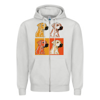 Dove Grey rhodesian ridgeback t  shirt rhodesian ridgeback dog gift idea t  shir Zipper Hoodie - linhVisuals