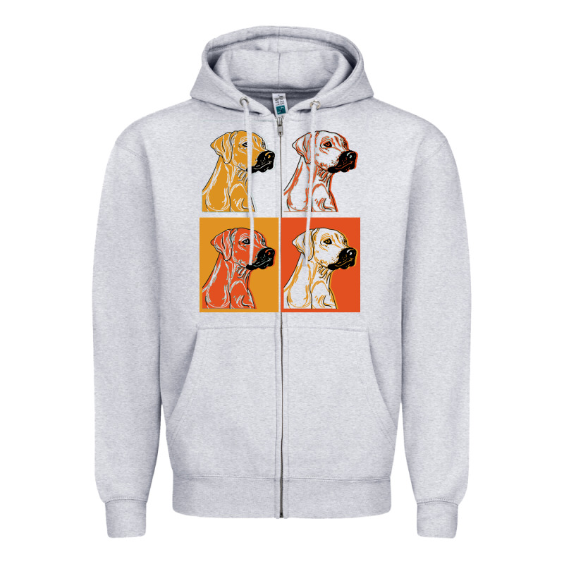 Rhodesian Ridgeback T  Shirt Rhodesian Ridgeback Dog Gift Idea T  Shir Zipper Hoodie by linhVisuals | Teevron