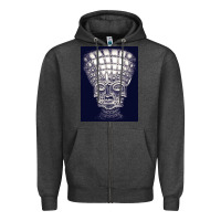 Charcoal Heather #tiga tche3 alex wajah pada grey satu kepala 10.000 yang days bermahko Zipper Hoodie - linhVisuals