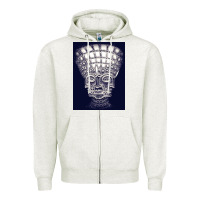Oatmeal Heather #tiga tche3 alex wajah pada grey satu kepala 10.000 yang days bermahko Zipper Hoodie - linhVisuals