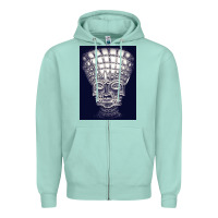 Seafoam #tiga tche3 alex wajah pada grey satu kepala 10.000 yang days bermahko Zipper Hoodie - linhVisuals
