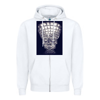 White #tiga tche3 alex wajah pada grey satu kepala 10.000 yang days bermahko Zipper Hoodie - linhVisuals