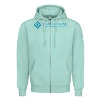 Seafoam calhoun community college Zipper Hoodie - linhVisuals
