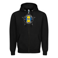 Black philadelphia police t shirt   ppd Zipper Hoodie - linhVisuals
