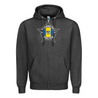 Charcoal Heather philadelphia police t shirt   ppd Zipper Hoodie - linhVisuals