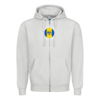 Dove Grey philadelphia police t shirt   ppd Zipper Hoodie - linhVisuals
