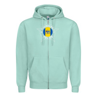 Seafoam philadelphia police t shirt   ppd Zipper Hoodie - linhVisuals