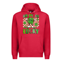Cardinal happy go lucky Premium Hoodie - Artiststas