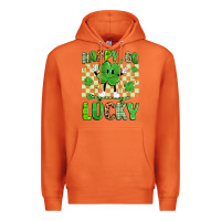 Carrot happy go lucky Premium Hoodie - Artiststas