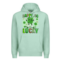 Seafoam happy go lucky Premium Hoodie - Artiststas