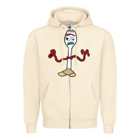 Sandshell forky Zipper Hoodie - linhVisuals