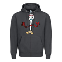 Smoke forky Zipper Hoodie - linhVisuals