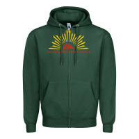 Sports Green arizona western college Zipper Hoodie - linhVisuals