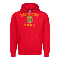 Delaware State Police Zipper Hoodie | Teevron