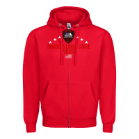 Red rhode island state police Zipper Hoodie - linhVisuals
