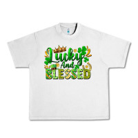Lunar Rock lucky and blessed Urban Heavy Tee - FaDigitalArtStudio