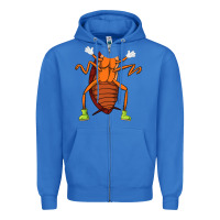 True Royal cool easy cockroach insect halloween Zipper Hoodie - linhVisuals