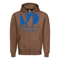 Chestnut miami dade college Zipper Hoodie - linhVisuals