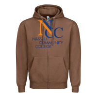 Chestnut nassau community college Zipper Hoodie - linhVisuals