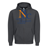 Smoke nassau community college Zipper Hoodie - linhVisuals