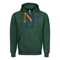 Sports Green nassau community college Zipper Hoodie - linhVisuals