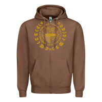 Chestnut northern virginia community college Zipper Hoodie - linhVisuals