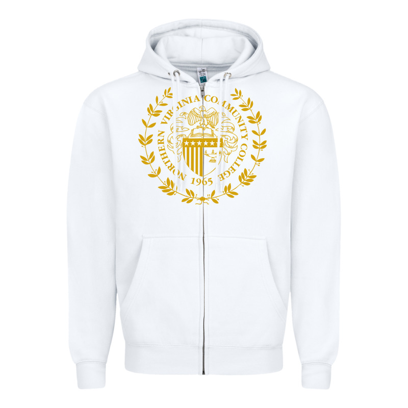Northern Virginia Community College Zipper Hoodie by linhVisuals | Teevron
