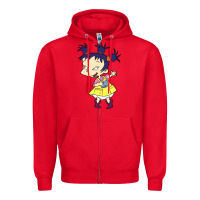 Red kimi finster rugrats Zipper Hoodie - linhVisuals