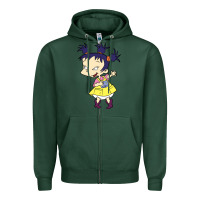 Sports Green kimi finster rugrats Zipper Hoodie - linhVisuals