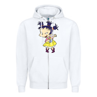White kimi finster rugrats Zipper Hoodie - linhVisuals