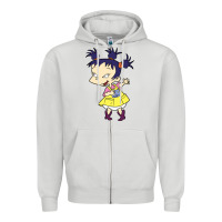Dove Grey kimi finster rugrats Zipper Hoodie - linhVisuals