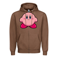Chestnut kirby Zipper Hoodie - linhVisuals