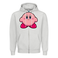 Dove Grey kirby Zipper Hoodie - linhVisuals