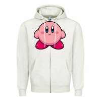 Oatmeal Heather kirby Zipper Hoodie - linhVisuals