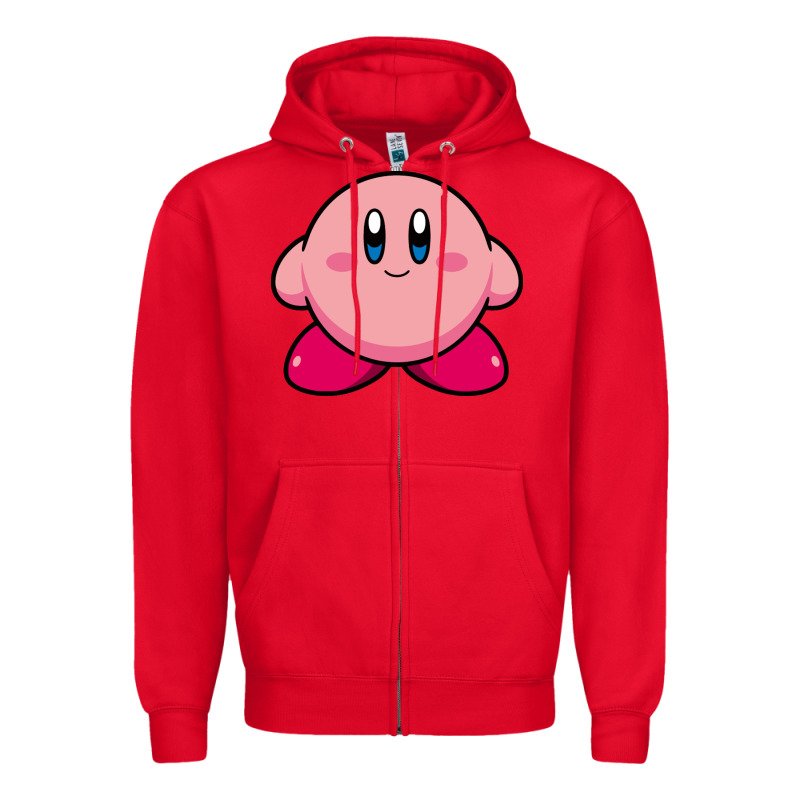 Kirby Zipper Hoodie by linhVisuals | Teevron