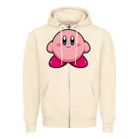 Sandshell kirby Zipper Hoodie - linhVisuals