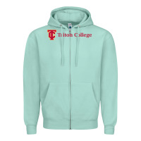Seafoam triton college Zipper Hoodie - linhVisuals