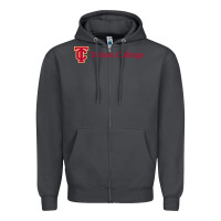 Smoke triton college Zipper Hoodie - linhVisuals