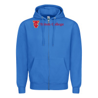 True Royal triton college Zipper Hoodie - linhVisuals