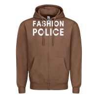 Fashion Police Premium Zipper Hoodie | Teevron