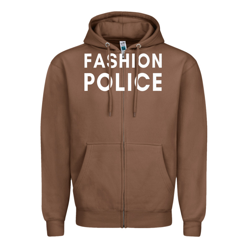 Fashion Police Premium Zipper Hoodie by linhVisuals | Teevron
