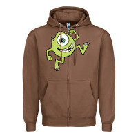Chestnut mike wazowski Zipper Hoodie - linhVisuals