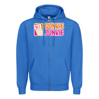True Royal donut coffee lover dunkie junkie Zipper Hoodie - linhVisuals
