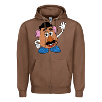 Chestnut mr potato Zipper Hoodie - linhVisuals