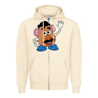 Sandshell mr potato Zipper Hoodie - linhVisuals