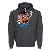 Smoke mr potato Zipper Hoodie - linhVisuals